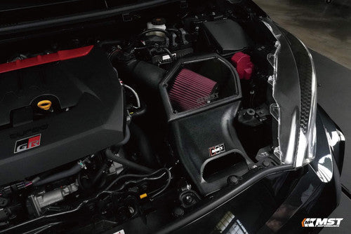 MST Performance MST-TY-GRY06B Intake Air Filter Induction Kit For Toyota Yaris GR - Black Hose