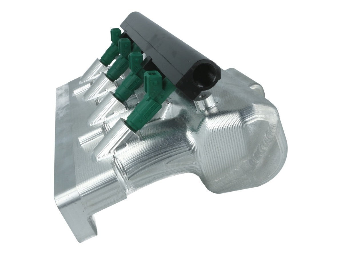 Turbozentrum 466635 Intake manifold for VAG 2.0 TFSI / TSI (EA888 Gen 1&2) - CNC milled - with extra injector ports