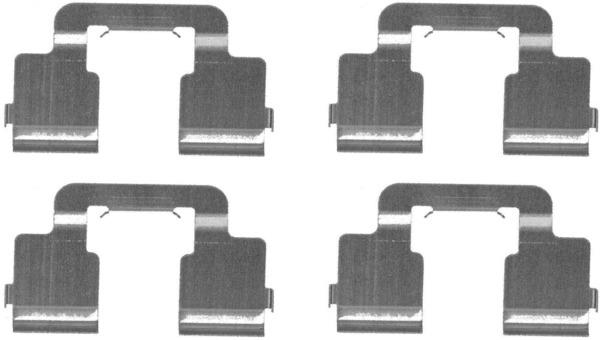 TEXTAR 82073900 Brake Pad Fitting Kit