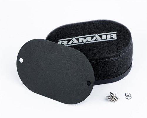 Ramair RS2V2-245-402 Carburettor Foam Air Filter with Blank Baseplate - 40mm Internal Height