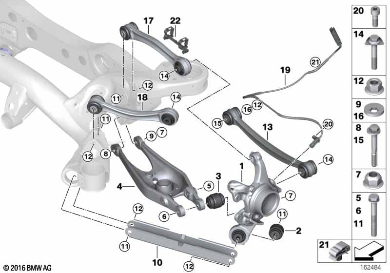 Genuine BMW 33322283549 Steering Arm With Ball Joint | ML Performance US Car Parts