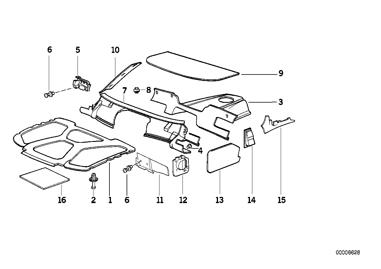 Genuine BMW 51488161501 Sound Insulation Front Door | ML Performance EU Car Parts