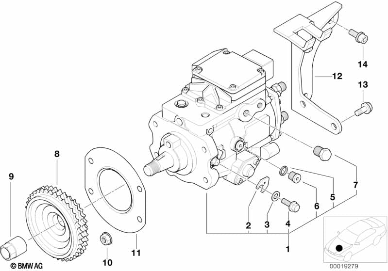 Genuine BMW 13517787562 Injection Pump | ML Performance EU Car Parts