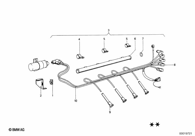 Genuine BMW 12121266699 Spark Plug Socket 1000-OHM | ML Performance US Car Parts