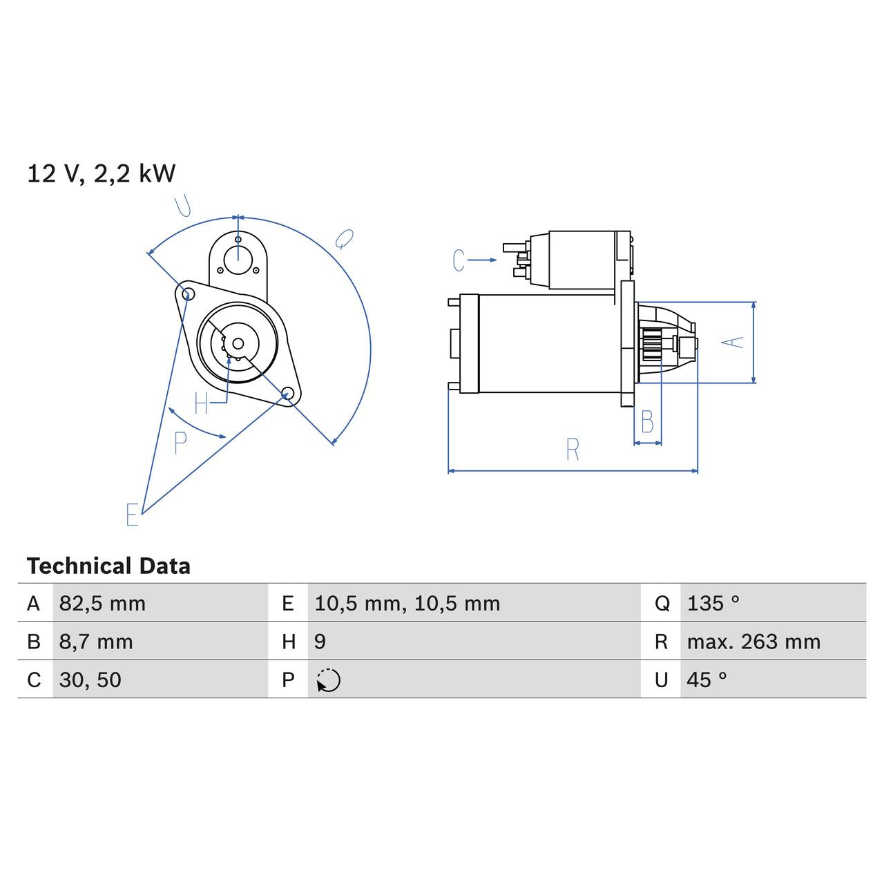 BOSCH 0986015920 Starter