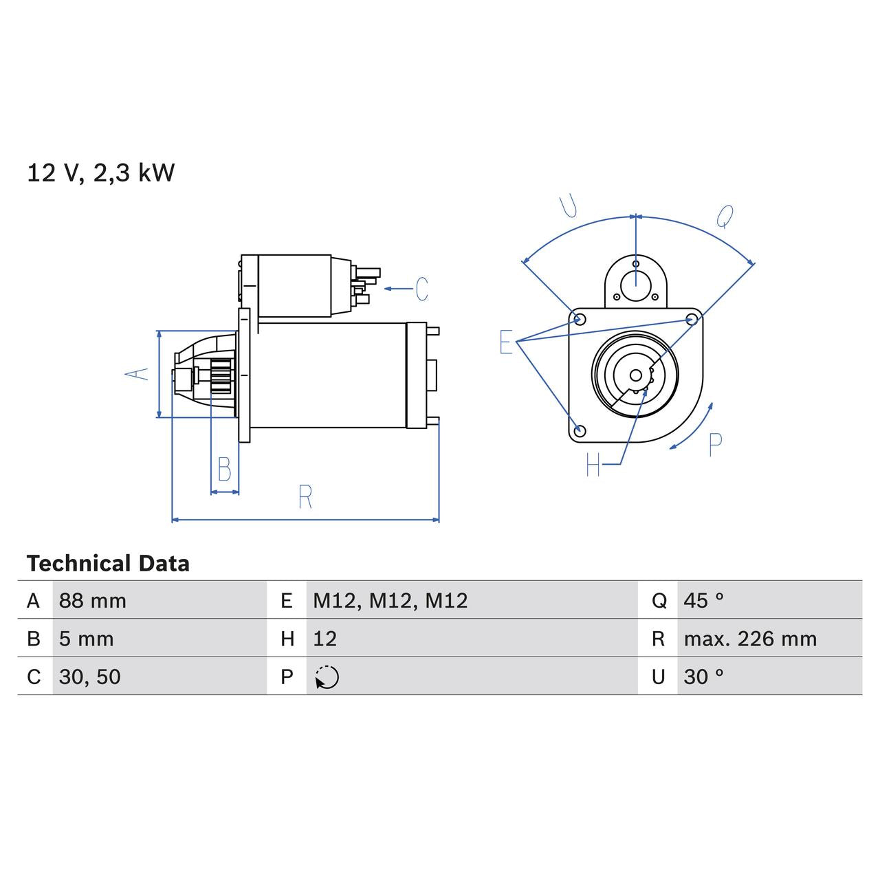 BOSCH 0986024240 Starter
