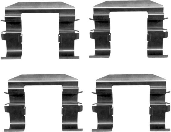 TEXTAR 82510900 Brake Pad Fitting Kit