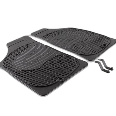 GENUINE FORD 1096924 RANGER RUBBER FLOOR MATS FRONT, BLACK