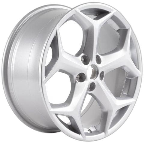 GENUINE FORD 1870055 FOCUS MK3 18" ALLOY WHEEL 5 SPOKE Y DESIGN SPARKLE SILVER