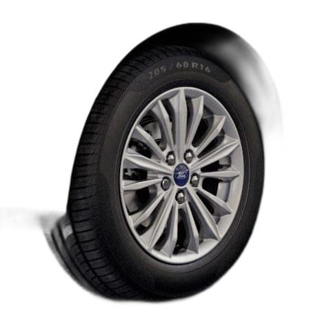 GENUINE FORD 2246321 x4 SET OF 4 FOCUS ALLOY WHEEL 16" 15-SPOKE DESIGN, SPARKLE SILVER 04/2018 -