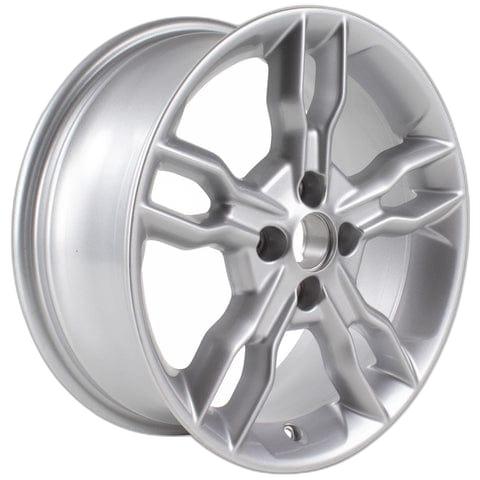 GENUINE FORD 2260961 KA ALLOY WHEEL 16" 5 X 2-SPOKE DESIGN, SPARKLE SILVER