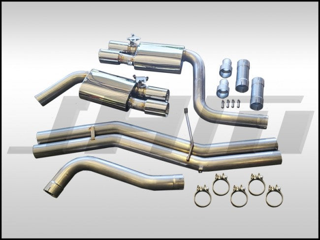 JHM JHM-40TCBEV-C7S7 Exhaust - 3" Performance Cat-back (RACE) - Valved - (JHM) for C7-S7 4.0T