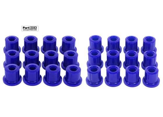 SuperPro KIT018K Front and Rear Leaf Spring - Bushing Kit