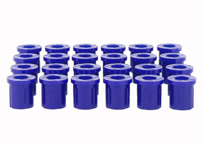 SuperPro KIT022K Toyota Land Cruiser Front & Rear Leaf Spring Bushing Kit - 24 Bushes