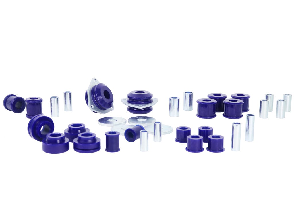 SuperPro KIT043BK Land Rover 110-130 Defender Front and Rear Essential Vehicle Kit