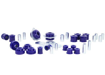 SuperPro KIT043BK Land Rover 110-130 Defender Front and Rear Essential Vehicle Kit