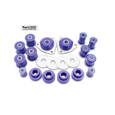 SuperPro KIT043CADJK Land Rover Front and Rear Essential Vehicle Kit