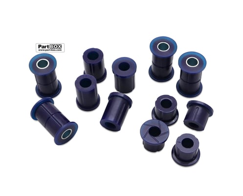 SuperPro KIT075K Nissan Patrol 1979-1988 Front and Rear Leaf Spring - Bushing Kit