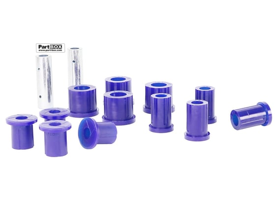 SuperPro KIT083K Mitsubishi Triton 1996-2006 Rear Leaf Spring - Bushing Kit
