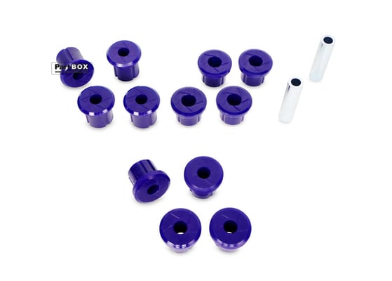 SuperPro KIT087K Toyota Land Cruiser Rear Leaf Spring - Bushing Kit