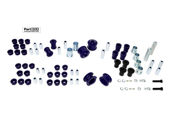 SuperPro KIT114K Nissan R32 GT-S RWD 1989-1993 Skyline Front and Rear Essential Vehicle Kit