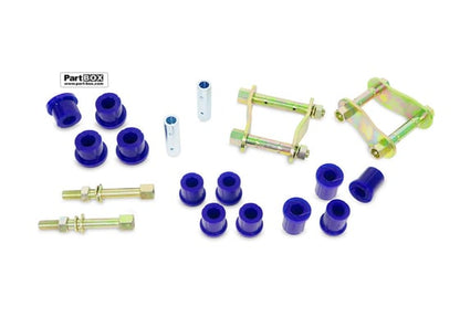 SuperPro KIT145SK Ford Ranger & Mazda BT-50 Rear Leaf Spring - Bushing and Greaseable Shackle/Pin Kit