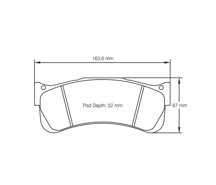 Pagid S8087T2EB01 Brake Pad S8087 RST 2E (bedded)