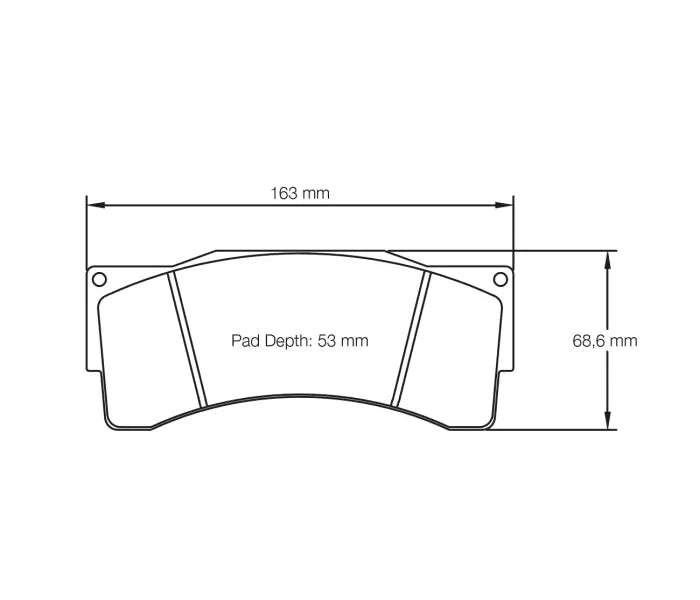 Pagid S8222L2EB01 Brake Pad S8222 RSL 2E (bedded)