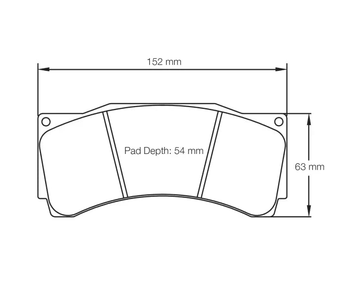 Pagid S8250L1EB01 Brake Pad S8250 RSL 1E (bedded)