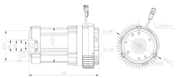 Mahle MM433 - Electric Motor