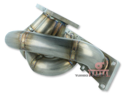 Turbozentrum 456350 Tube Exhaust Manifold VAG 1.8T 20V transverse T25-flange no WG - Stainless Steel