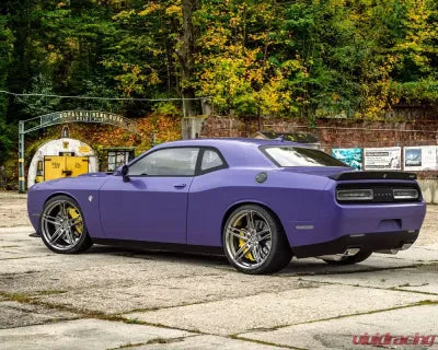 Vivid Racing VR-D10-2090-20-5115-HBLK VR Forged D10 Wheel Hyper Black 20x9.0 +20mm 5x115