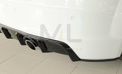 Rieger 00055178 Audi 8J-FV 8S Rear Side Splitter (TT & TTS) 8 | ML Performance EU Car Parts
