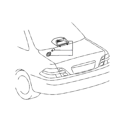 Genuine Lexus 76809-50010 LS Phase 4 Number Plate Lamp