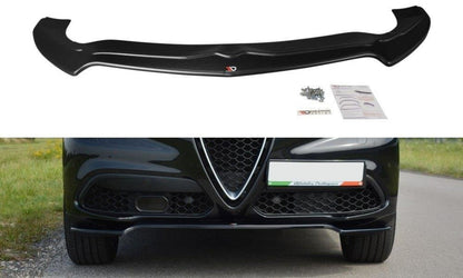Maxton Design AL-ST-1-FD1T Front Splitter V.1 Alfa Romeo Stelvio | ML Performance EU Car Parts