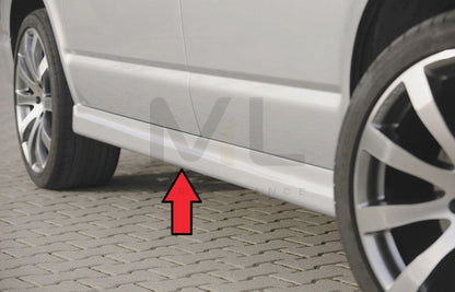 Rieger 00059251 VW T5 Side Skirt 1 | ML Performance EU Car Parts