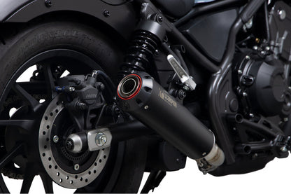 Scorpion PHA191BCER Honda CMX500 (Rebel) Red Power Slip-On - Black Ceramic Coated Sleeve | ML Performance EU EU