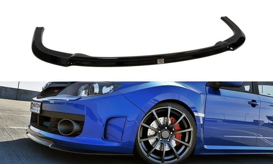 Maxton Design SU-IM-3-WRX-STI-FD1T Front Splitter V.1 Subaru Impreza WRX STI MK3 | ML Performance UK Car Parts