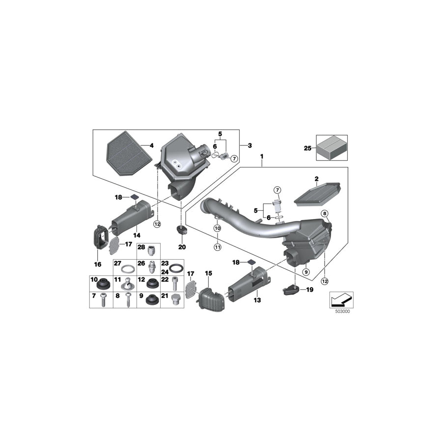 Genuine BMW 11002194181 O-Ring 8X1,5 FKM 80SH (Inc. M4 GT4 & M6 GT3) | ML Performance EU