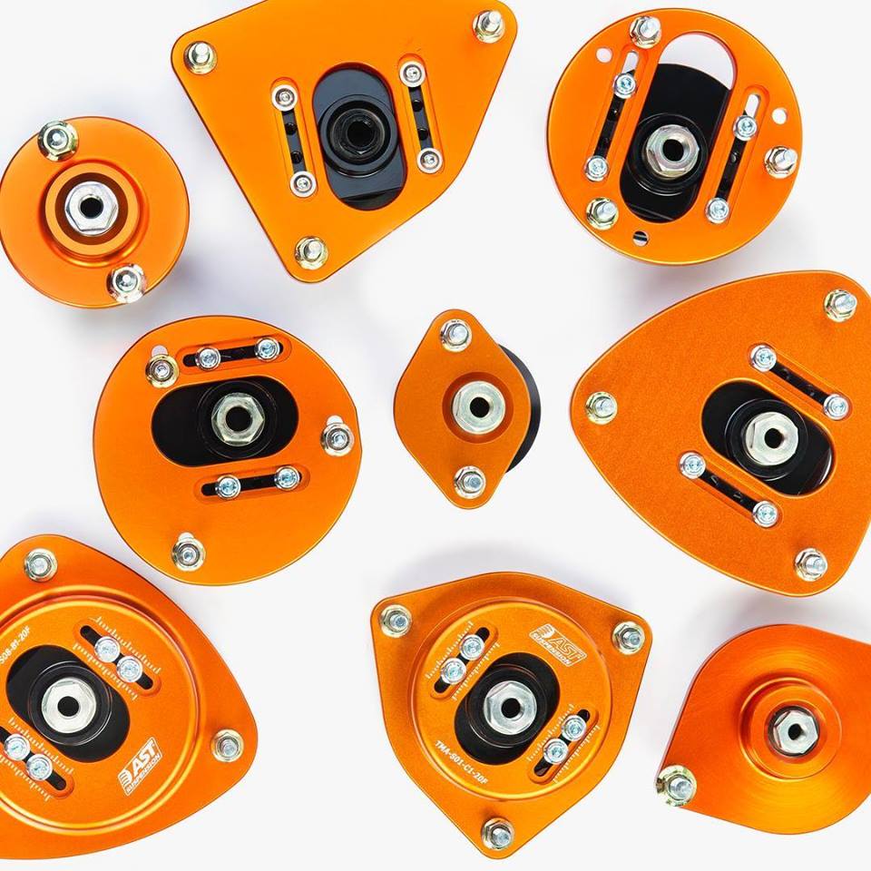 AST Suspension TMA-M11-A1-20F Mercedes-Benz Front Top Mounts Set | ML Performance