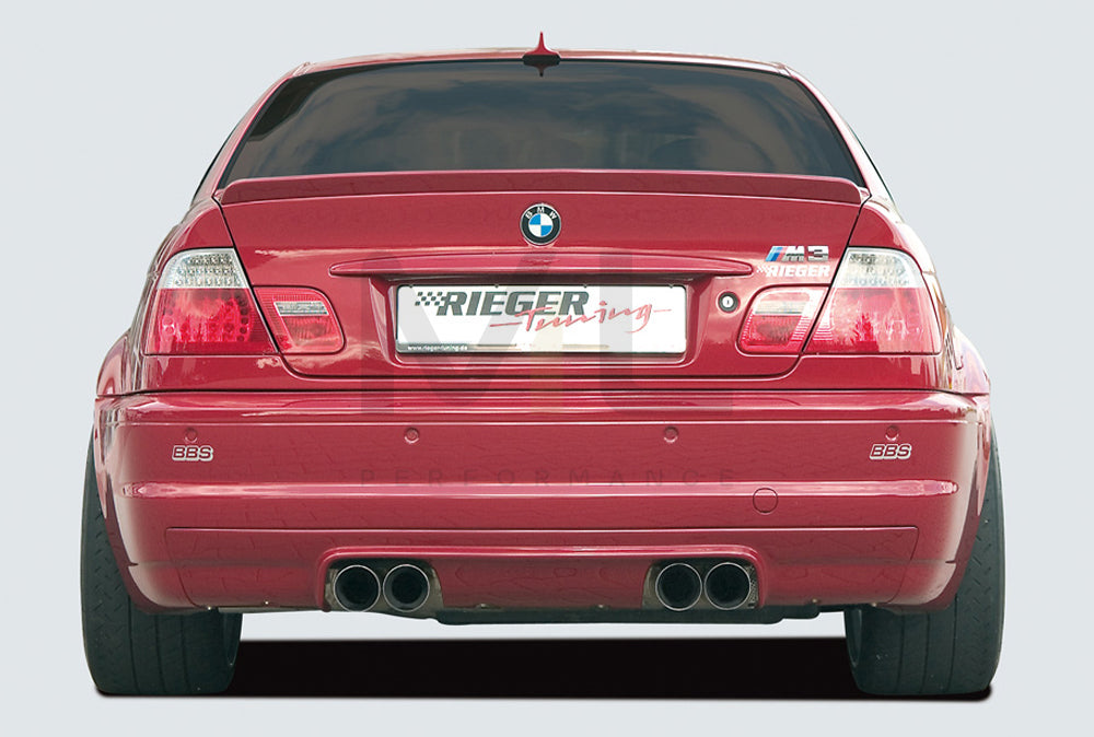 Rieger 00050241 BMW 3 Series E46 M3 Rear Diffuser 2 | ML Performance EU Car Parts