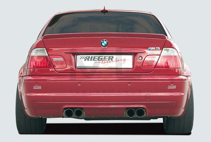 Rieger 00050241 BMW 3 Series E46 M3 Rear Diffuser 2 | ML Performance EU Car Parts