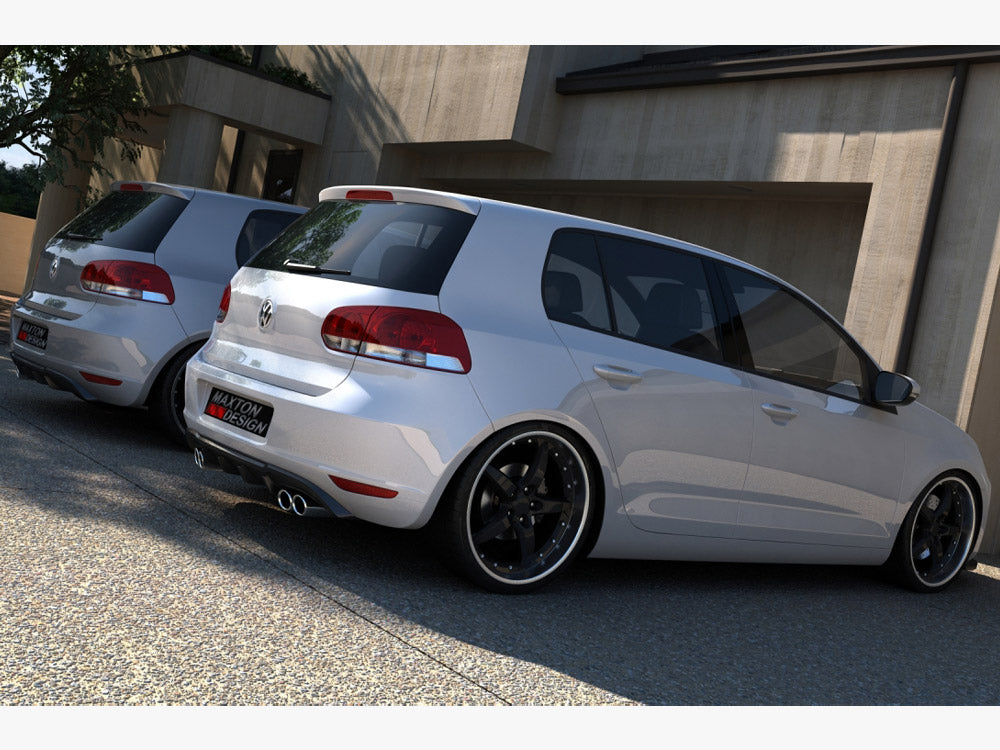 Maxton Design VW-GO-6-RS2T Rear Bumper Spoiler VW Golf Vi Fits | ML Performance UK Car Parts