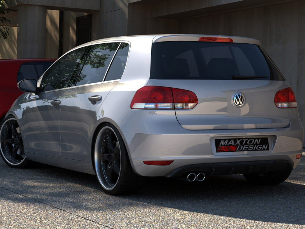 Maxton Design VW-GO-6-RS1T Rear Bumper Spoiler VW Golf Vi Fits | ML Performance UK Car Parts