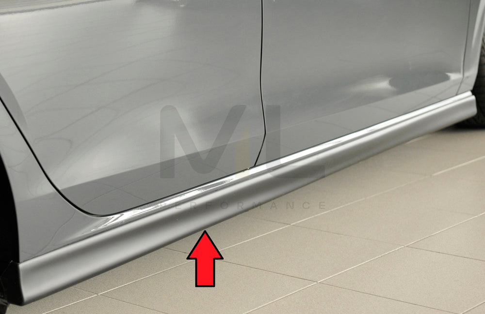 Rieger 00059598 SEAT, VW Side Skirt (5F Leon Cupra/FR & Mk7 Golf) 1 | ML Performance EU Car Parts