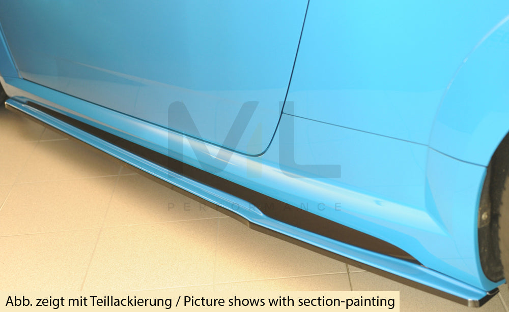 Rieger 00055186 Audi 8J-FV 8S Side Skirt Splitter (TT, TTS & TTRS) 5 | ML Performance EU Car Parts