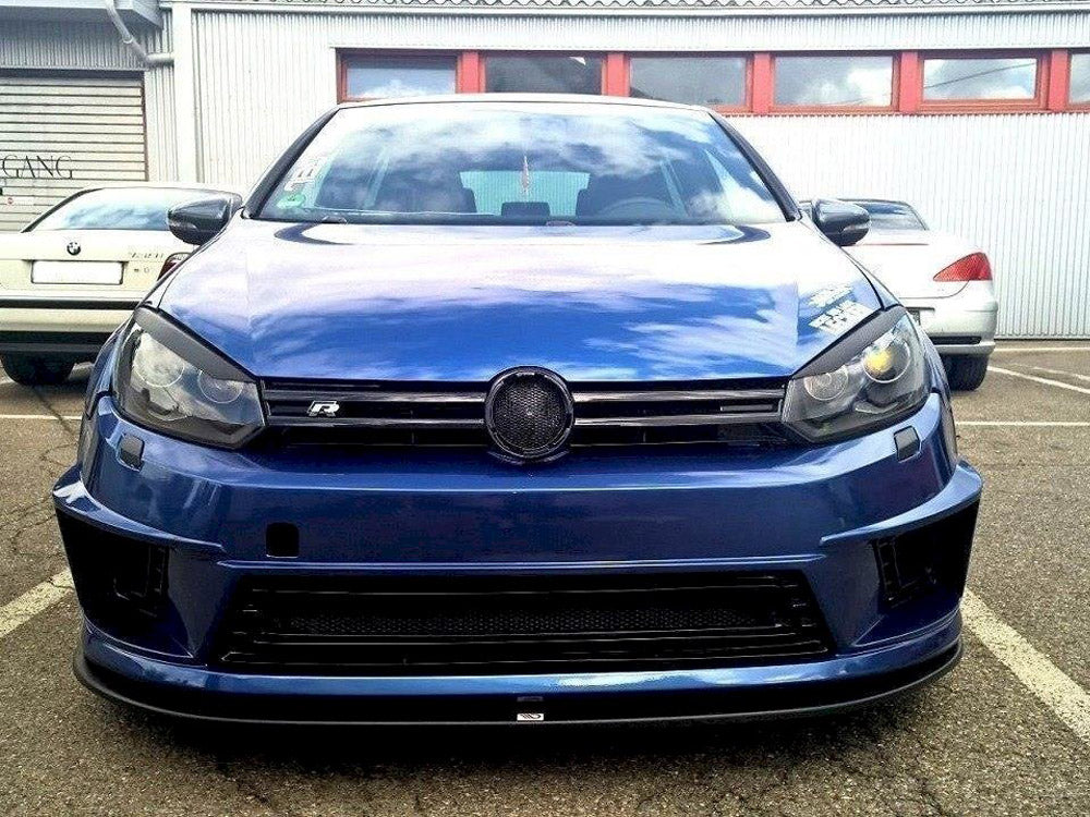 Maxton Design VW-GO-6-R400-FD1T Front Splitter VW Golf MK6 (with R400 Bumper) | ML Performance UK Car Parts
