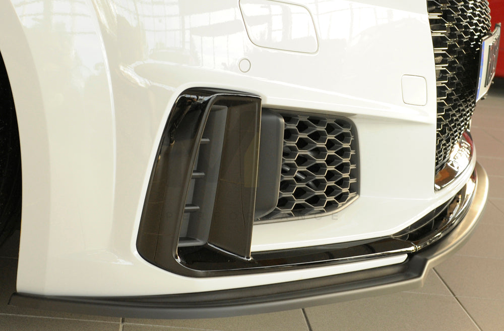 Rieger 00055180 Audi 8J-FV 8S Front Splitter (TT & TTS) 5 | ML Performance EU Car Parts