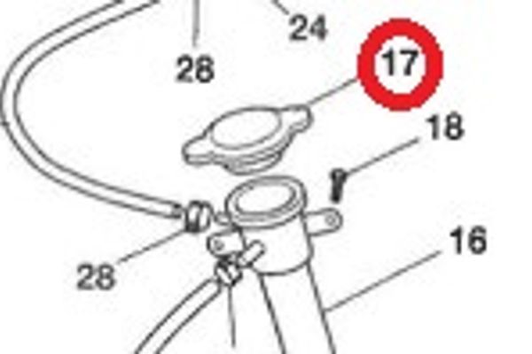 Aston Martin 32-81576 Intercooler Pressure Cap | ML Performance EU Car Parts