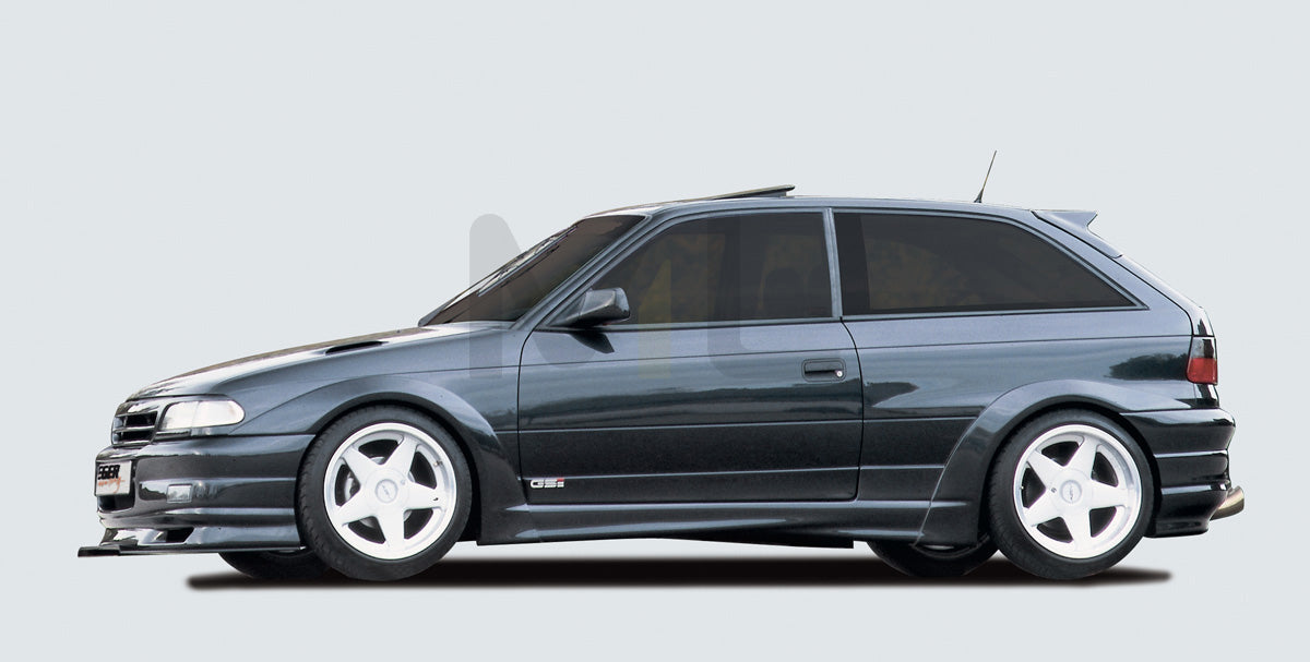 Rieger 00051042 Opel Astra F Side Skirt 1 | ML Performance EU Car Parts